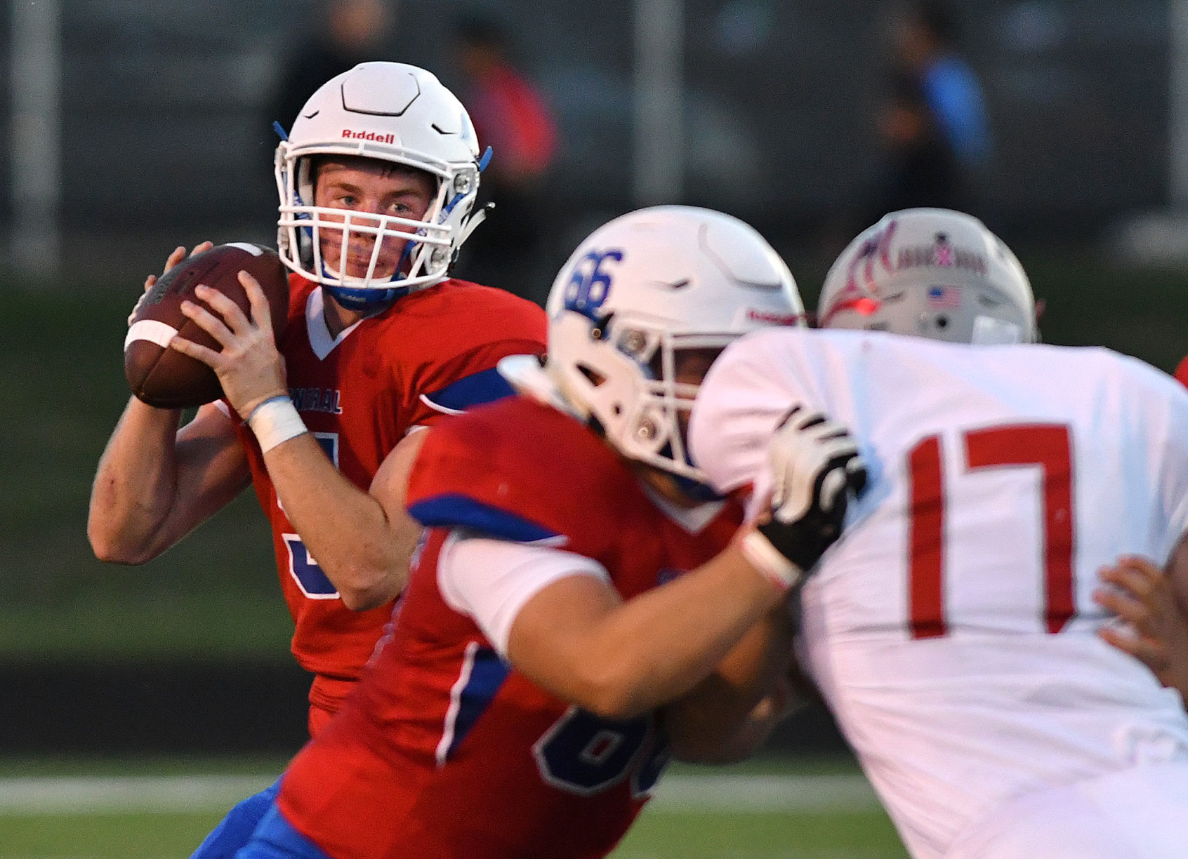 North Scott at Davenport Central football